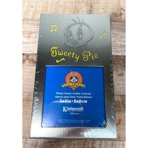 Looney Tunes Tweety Pie Silver Metal Photo Frame 3x3 Inch By Intercraft